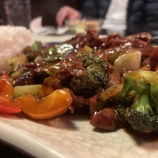 Szechuan beef