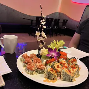 food, sushi and sashimi, sushi, sashimi