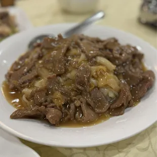 Beef Gravy Chow Fun