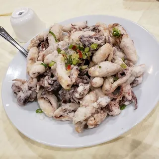 Fried Calamari with Salt and Pepper