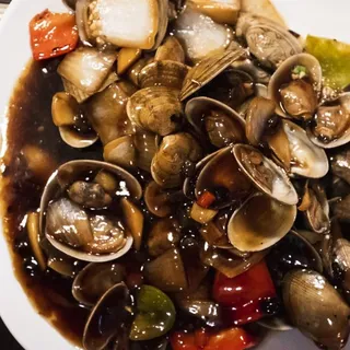 Fresh Clams with Black Bean Sauce
