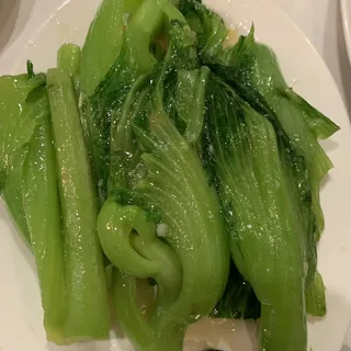 Mustard Greens with Garlic Sauce