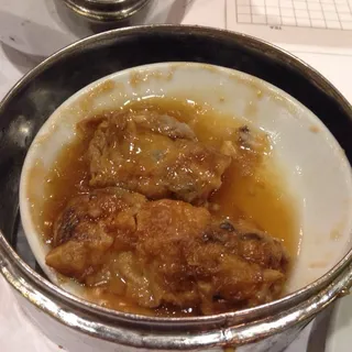 Steamed Seafood and Pork Wrapped with Bean Curd Skin