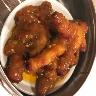 Steamed Chicken Feet with Black Bean Sauce