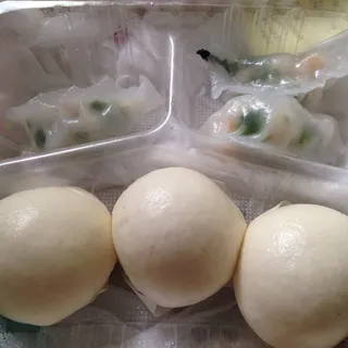 Steamed Lava Egg Custard Bun