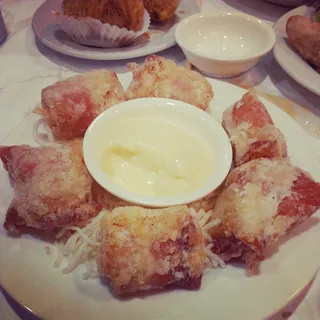 Bacon wrapped shrimp