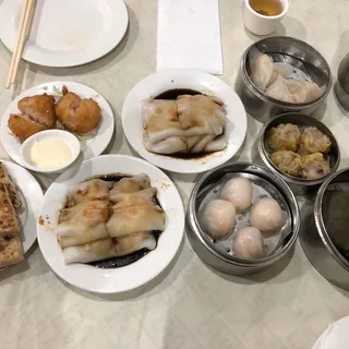 Shrimp Rice Noodle Rolls