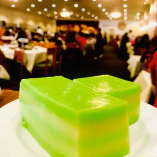 Green Coconut Jello