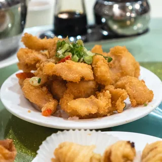 Salt and Pepper Fried Fish Fillets