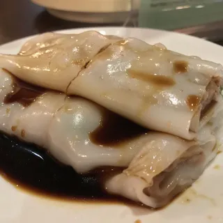 Rice Noodle Roll with XO Sauce