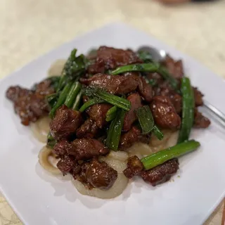 Honey Pepper Angus Ribeye Beef Cubes