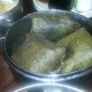 Sticky Rice in Lotus leaf