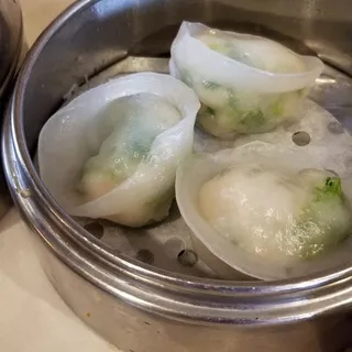 12 FROZEN Cilantro and Shrimp Dumplings
