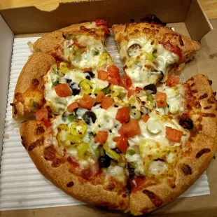 a pizza in a box