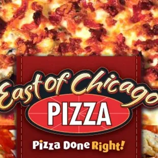 a close up of a pizza