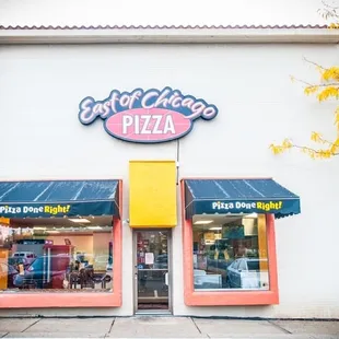 exterior of restaurant