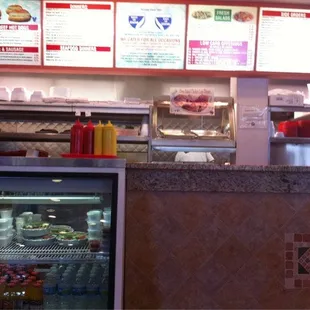 Counter.