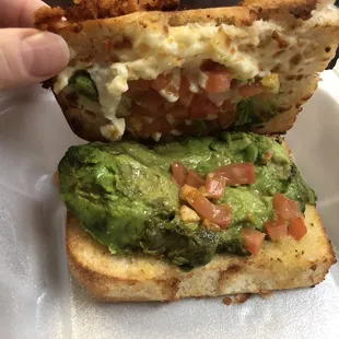 Avocado sandwich
