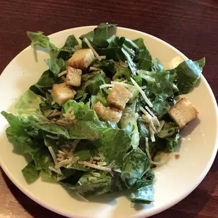 Side salad with house dressing
