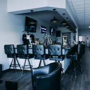 40 foot custom, granite bar