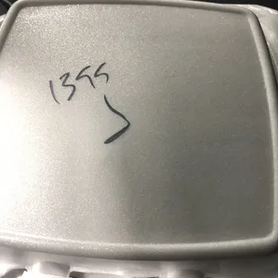 a close up of a tray of food