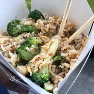 Vegetable fried rice