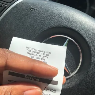 My refund for the useless service