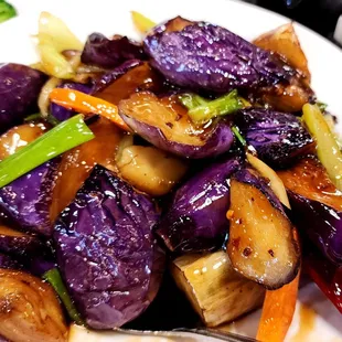 Eggplant in Garlic Sauce