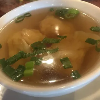 E3. Wonton Soup Hong Kong Style 港式雲吞湯