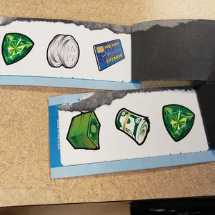 Non-winning pull tabs