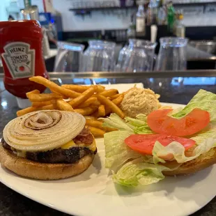 Fresh Paniolo burger.