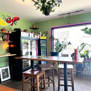 Inside dining