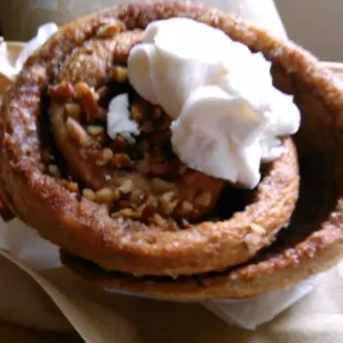 Can you believe this beauty is completely vegan? It's an excellent piece of bakery that just happens to be vegan as well!