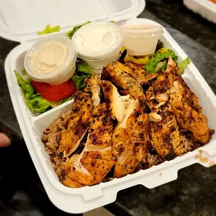 Chicken Kabob Plate