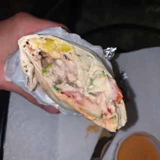 Beef Steak Kabob Wrap