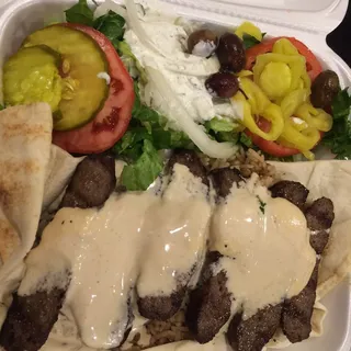 Kafta Kabob Plate