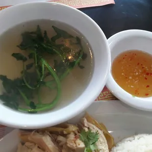 Chicken Rice Sauce &amp; Soup