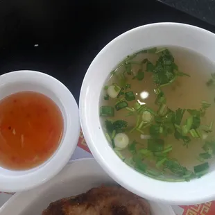 Soup for pork chop