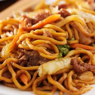 beef and noodles