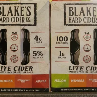 two boxes of blake&apos;s hard cid