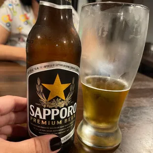 Sapporo beer