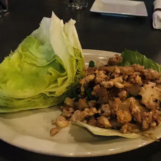 Basil Chicken Lettuce Wrap