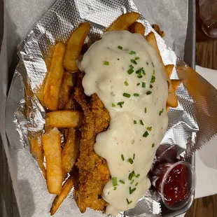 Country fried steak