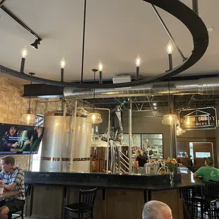 people sitting at a bar