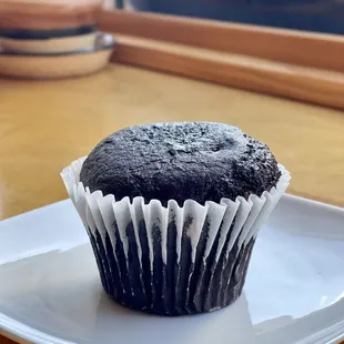 Gluten free double chocolate muffin