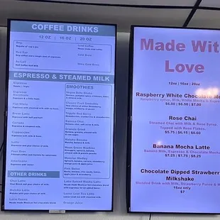 Drink Menu
