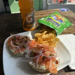 Smoked Salmon Bagel
