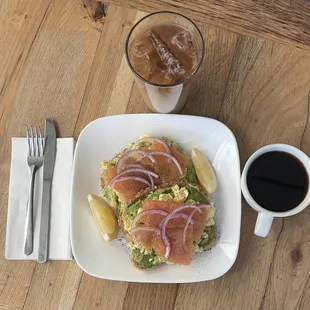 Salmon Avocado Toast