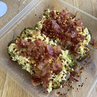 Bacon Avocado Toast