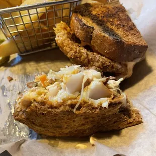 EVG's Grouper Reuben Sandwich